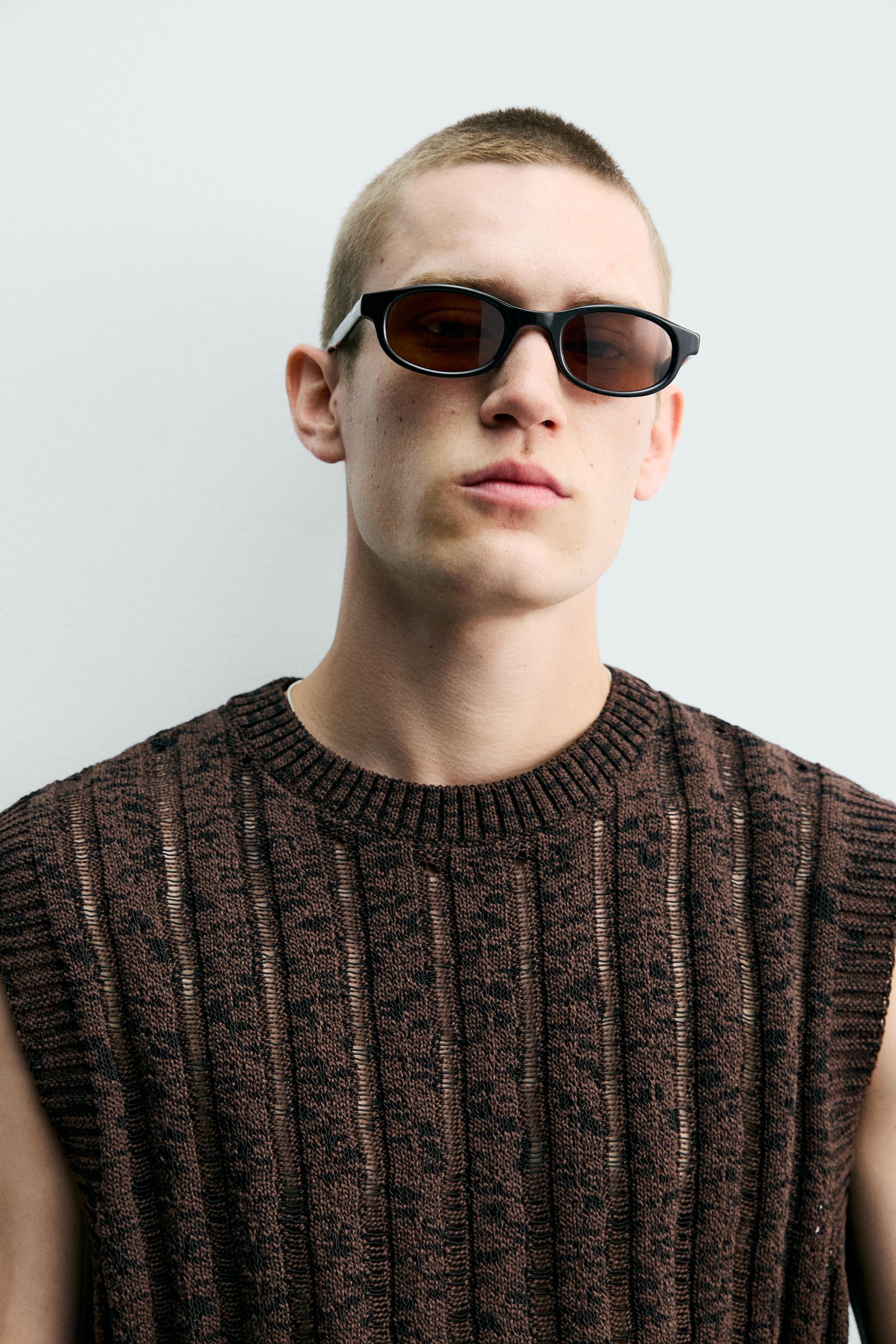 OPENWORK KNIT TANK TOP